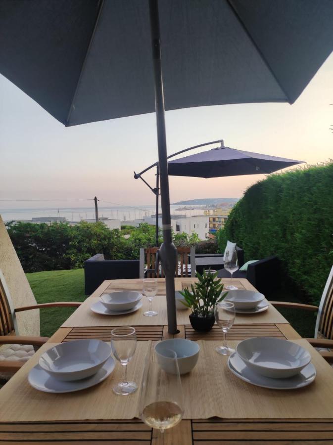 Cap Au Sud,Vue Panoramique Mer,Piscine Menton Exterior foto